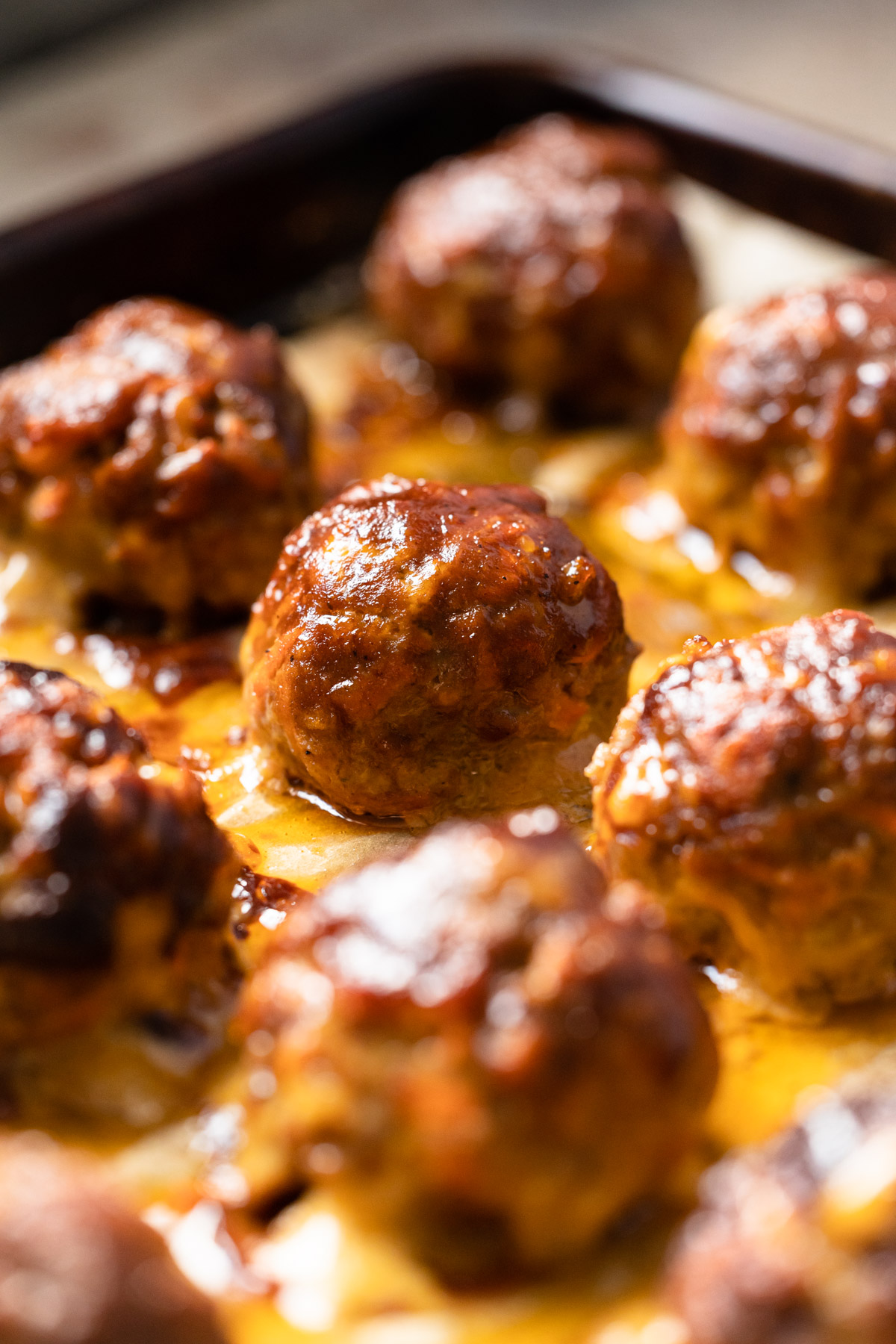 BBQ cheddar meatballs.