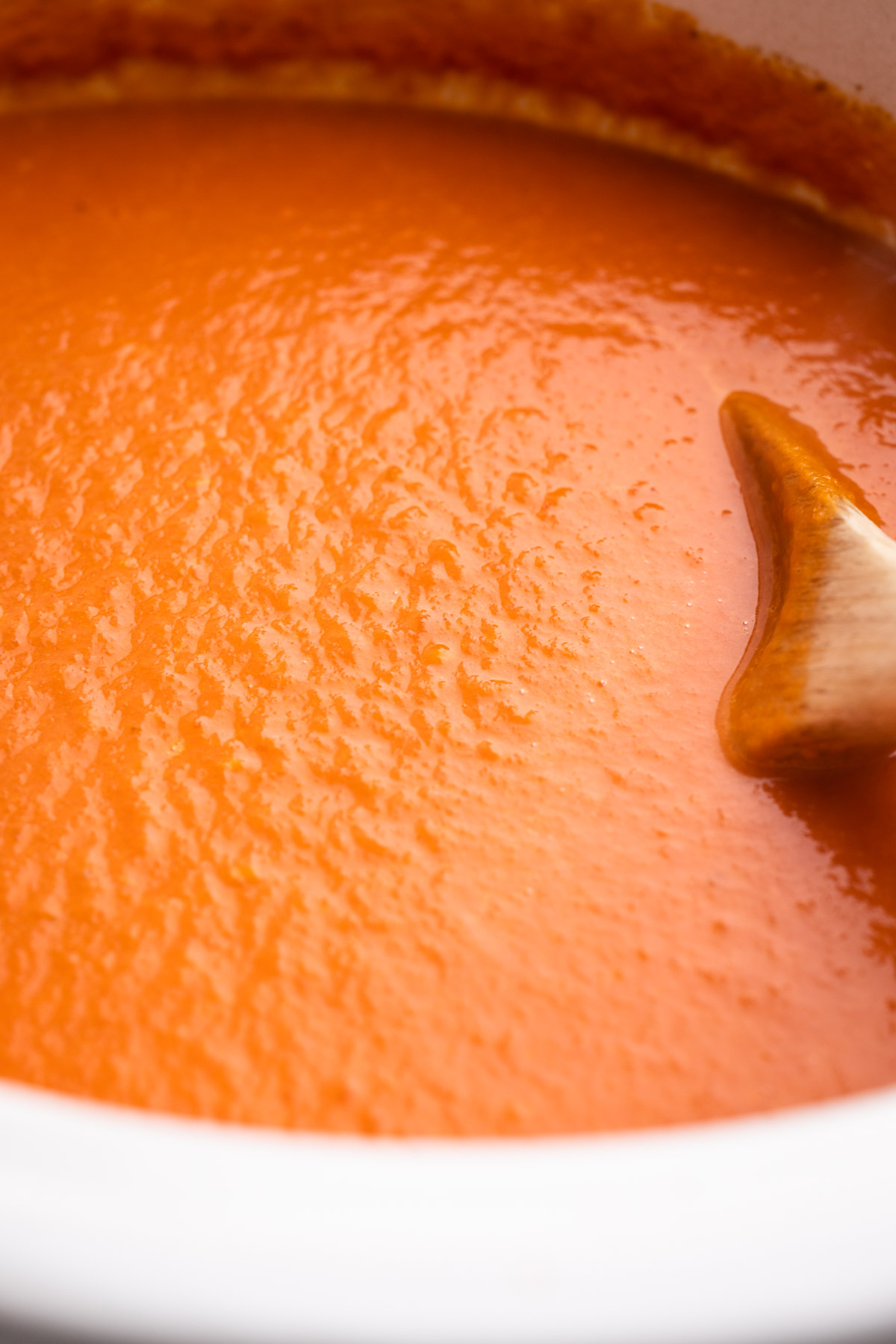 Slow cooker tomato soup.