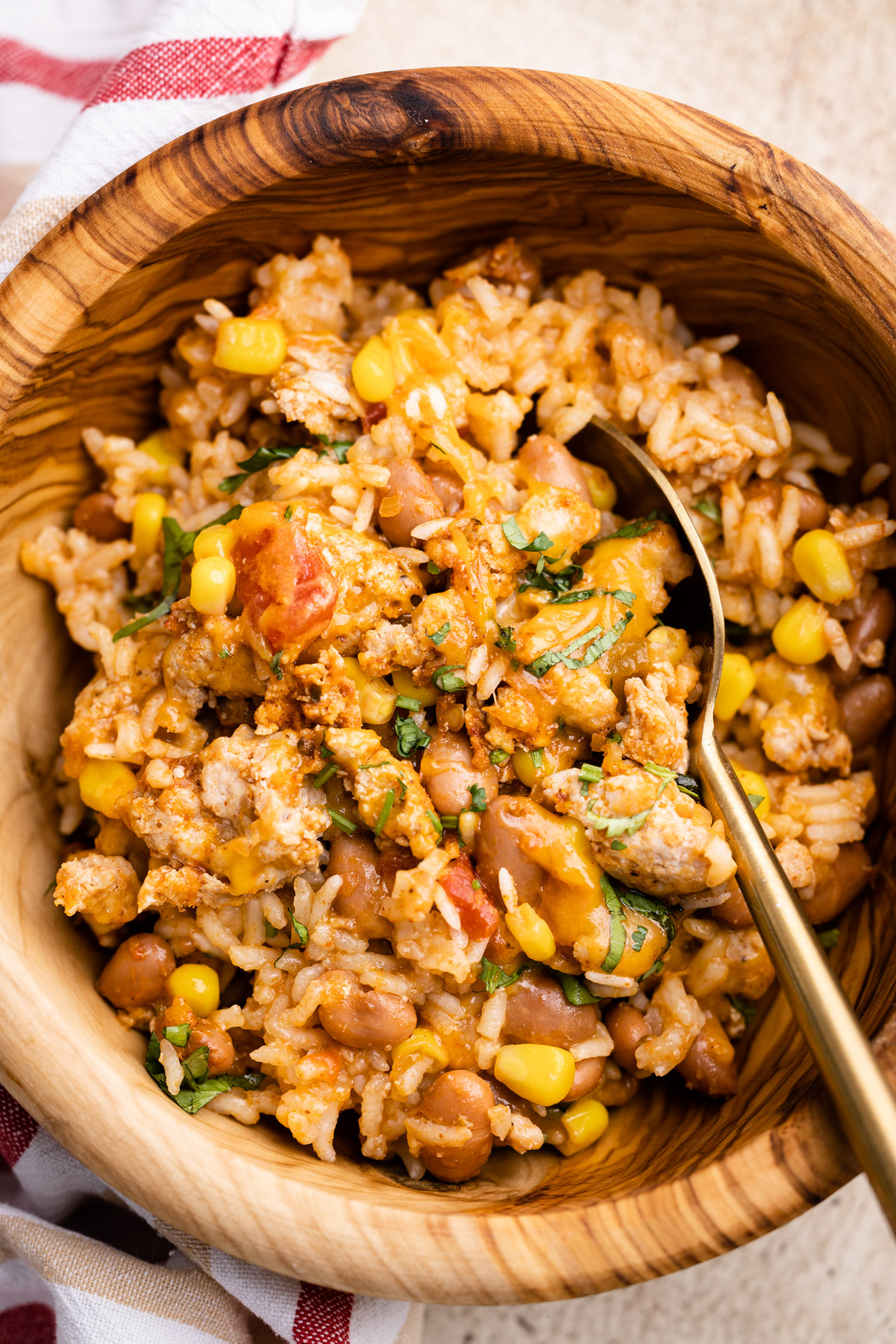 Turkey Taco Rice Skillet - Everyday Family Eats