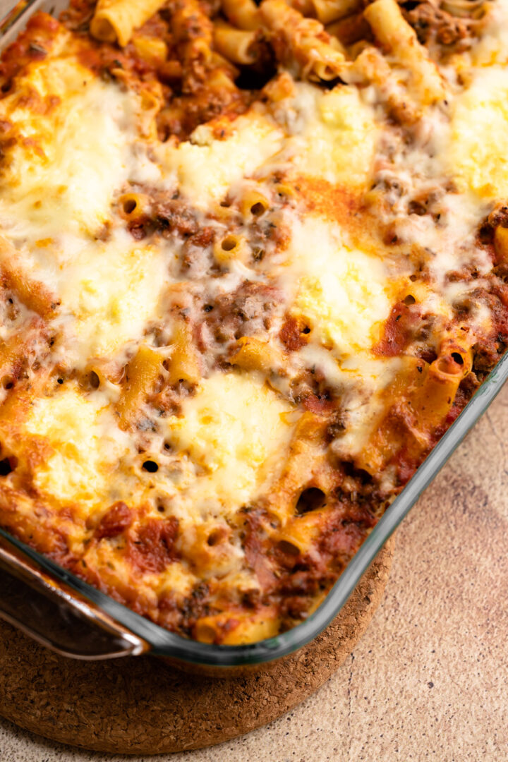 No Boil Baked Ziti Everyday Family Eats