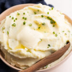 Sour cream and onion mashed potatoes.