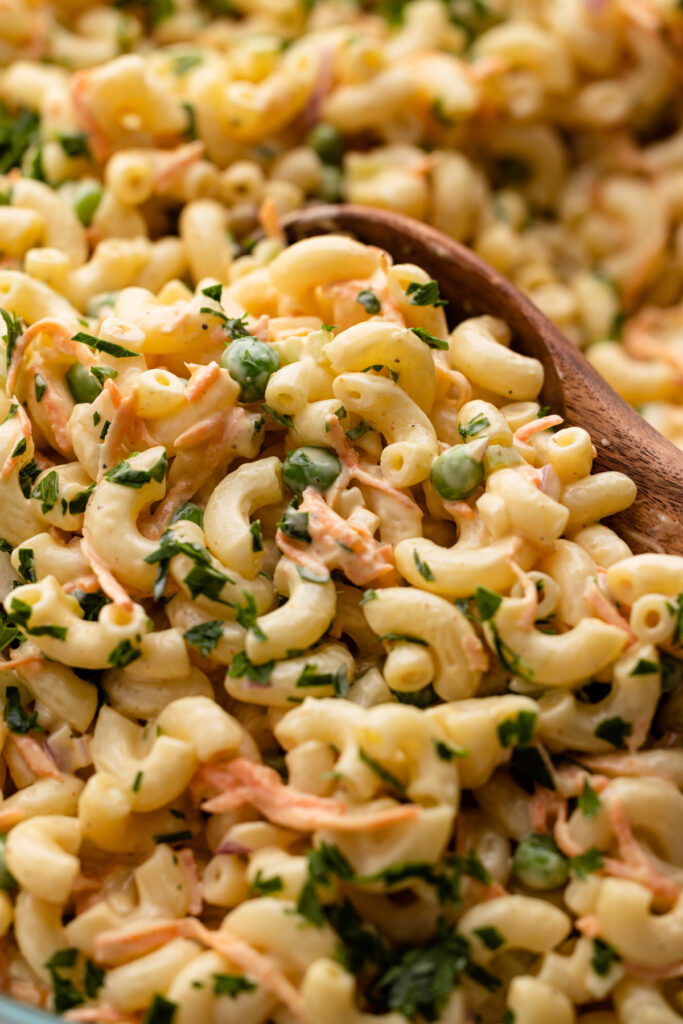 Creamy Macaroni Salad - Everyday Family Eats