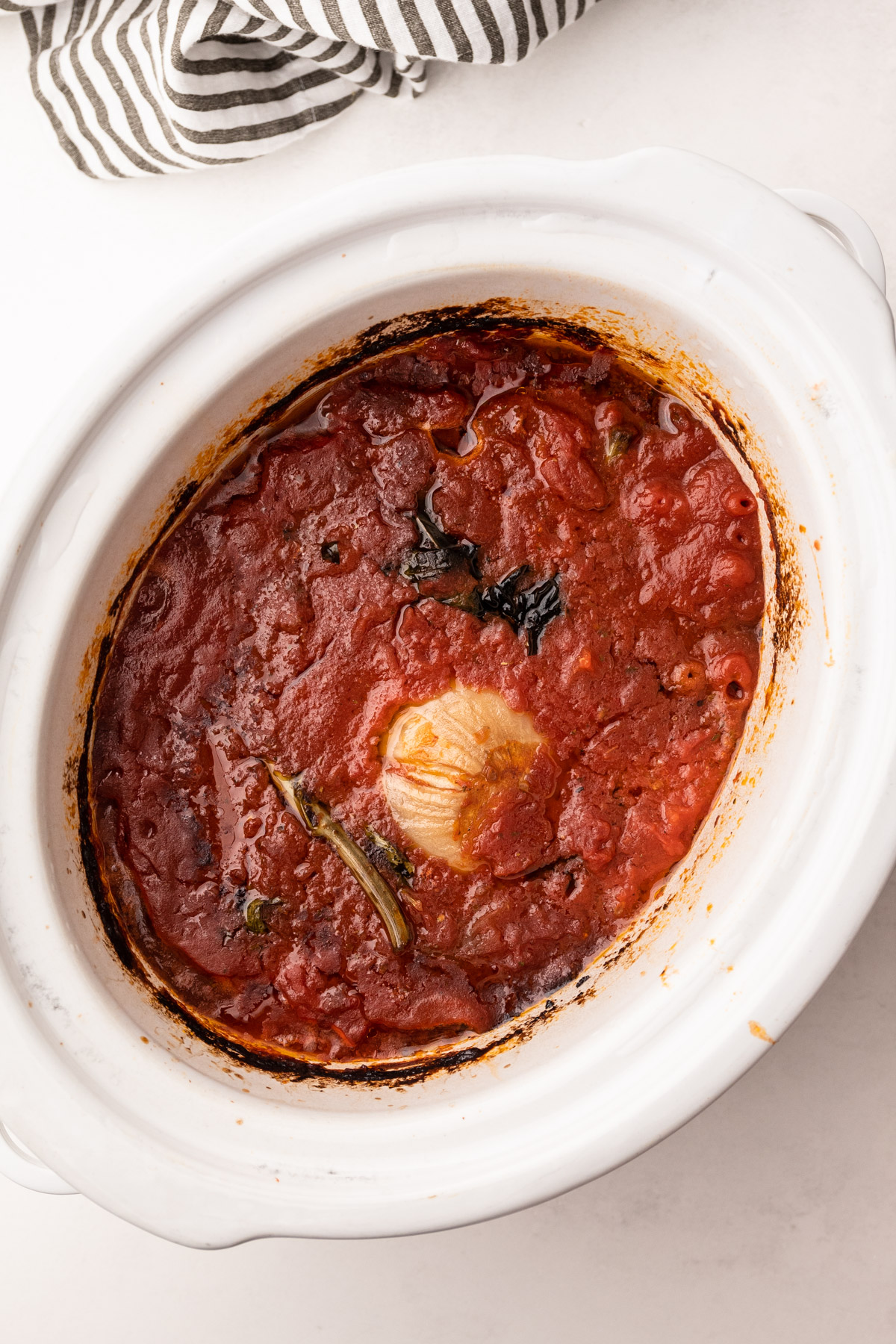 Slow cooker tomato sauce everyday family eats