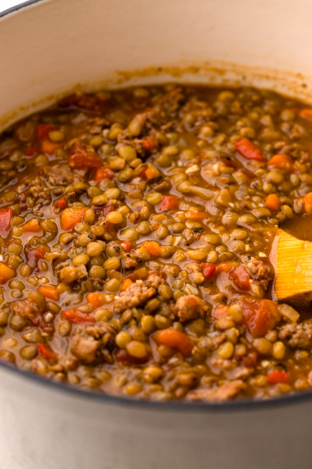 Italian Sausage and Lentil Soup Everyday Family Eats