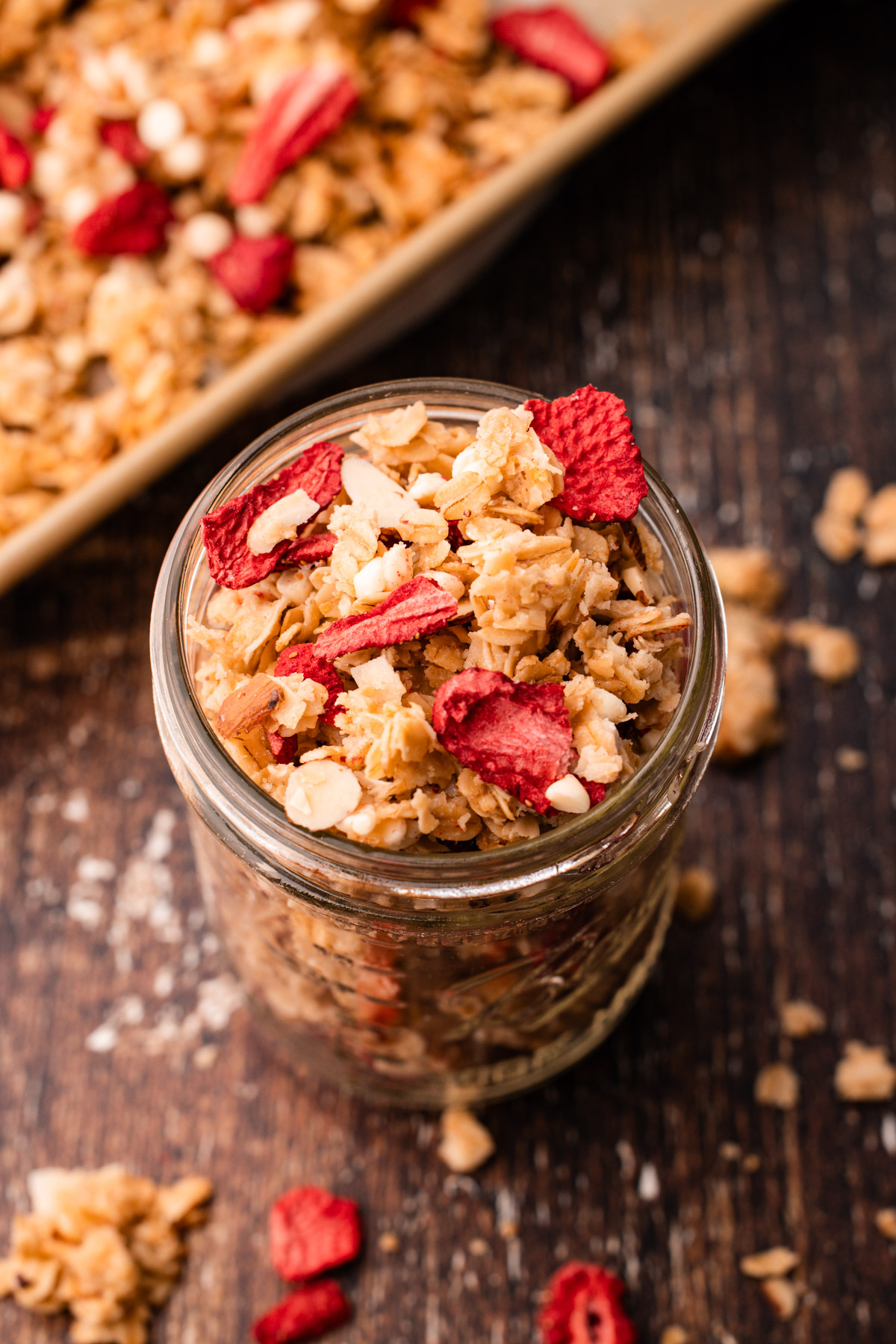 Strawberry granola.