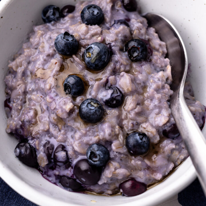Maple Blueberry Oatmeal Everyday Family Eats