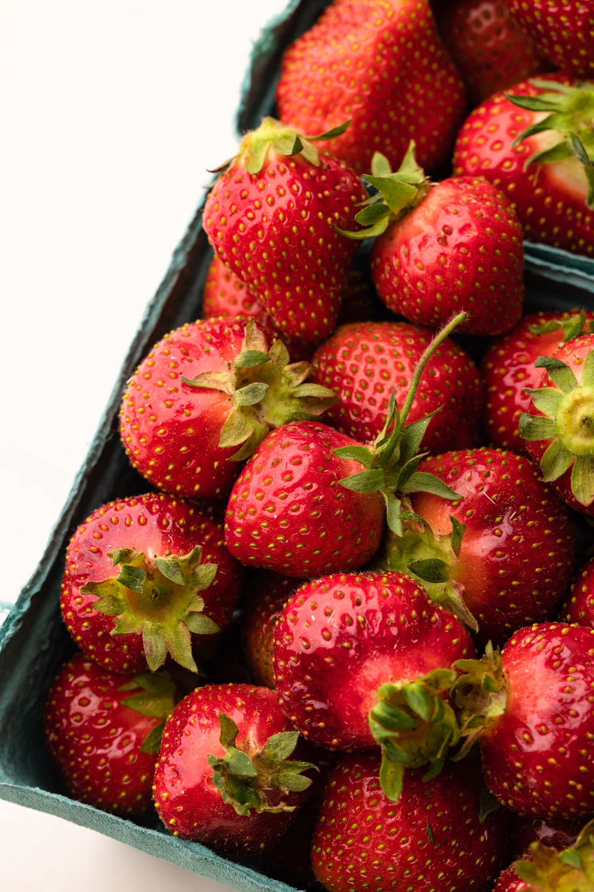 Fresh ripe strawberries.